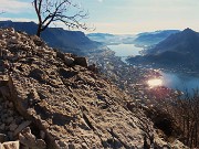 Monte San Martino (1080 m) ad anello da Rancio (Lecco)– 16dic24 -  FOTOGALLERY